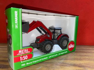 Tractor con pala Siku Massey Ferguson 1:50