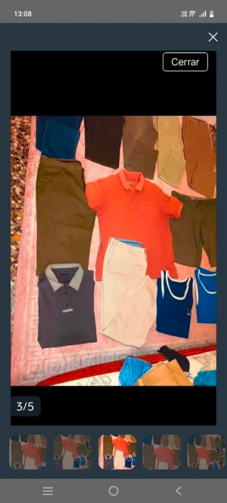 Lote Ropa Hombre: Pantalones y Polos