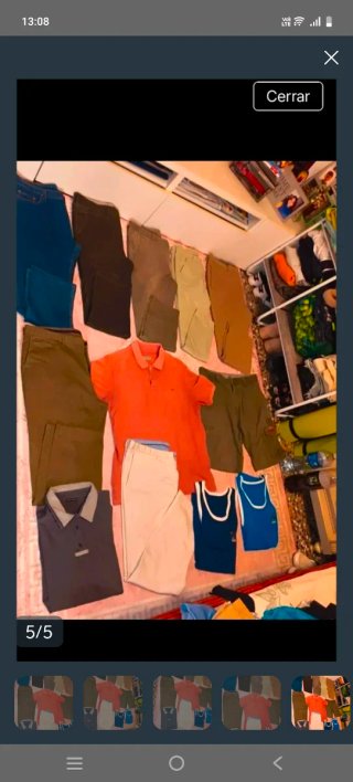 Lote Ropa Hombre: Pantalones y Polos