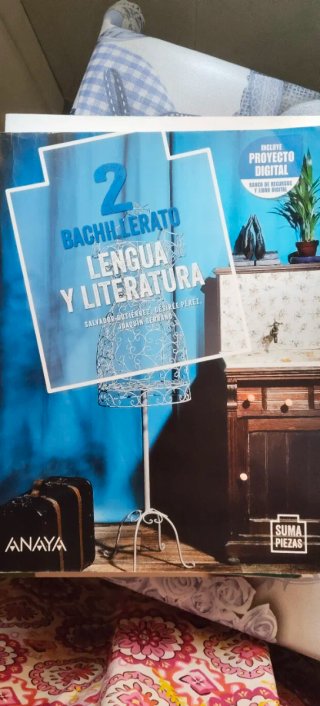 Lengua y literatura, 2 Bachillerato