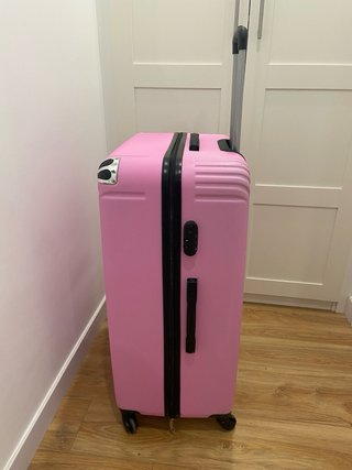 Maleta grande rosa 85 x50x 35