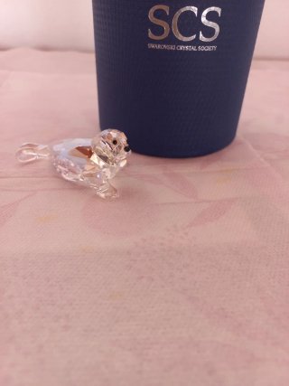 Cria de foca Swarovski SCS Cristal