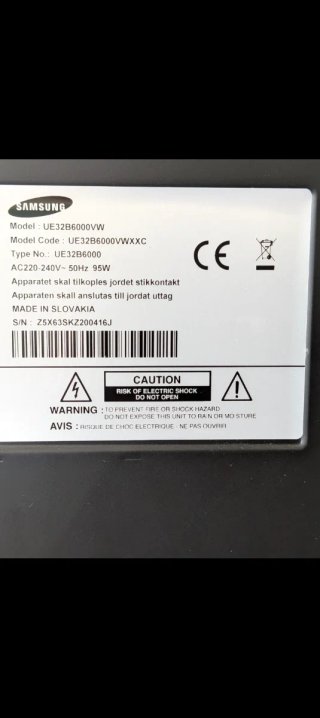 TV Samsung 32 LED