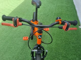Bicicleta infantil Btwin naranja 16"