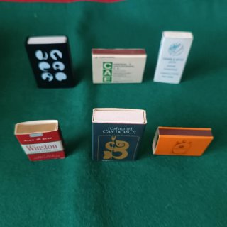 Lotto di scatole di fiammiferi vintage