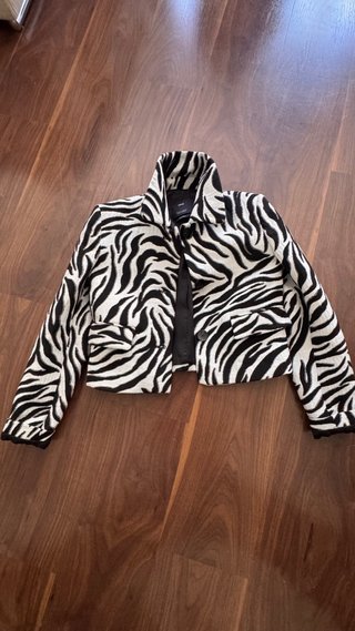 Blazer Mango Talla XS Animal Print