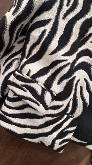 Blazer Mango Talla XS Animal Print