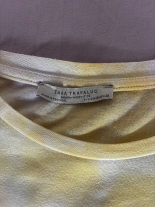 Camiseta Zara Tie-Dye Talla Única