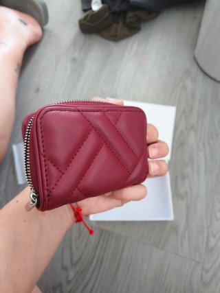 Cartera monedero Calvin Klein roja