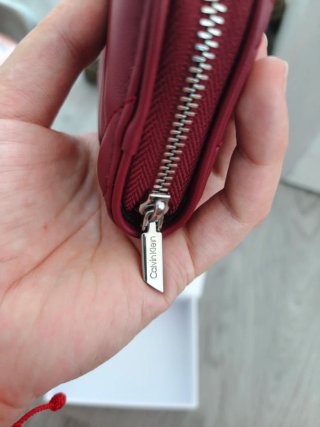 Cartera monedero Calvin Klein roja