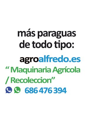 Paraguas completo  Videlsur con 4 campañas.