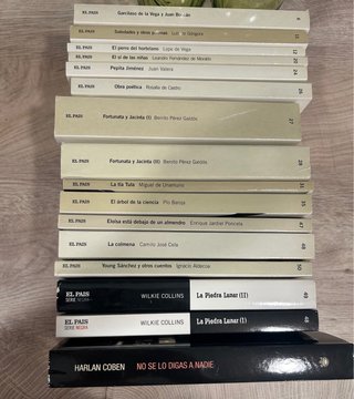 Clásicos de la Literatura española y tres novelas