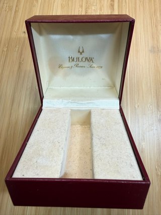Scatola Bulova Originale (Da Riparare)