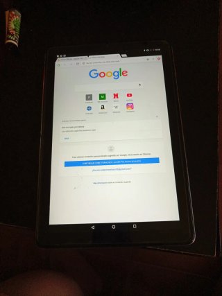 Tablet Negra si se compra está tarde la dejo en 20