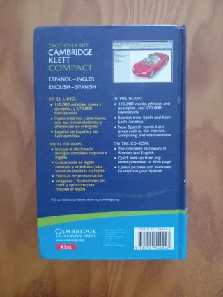 Diccionario Cambridge Klett Compact Español-Ing...