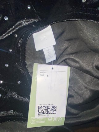 Vestido Terciopelo con Strass