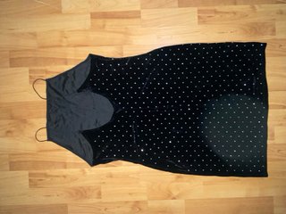 Vestido Terciopelo con Strass