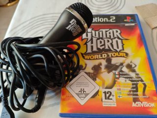 Guitar Hero World Tour + Micrófono PS2