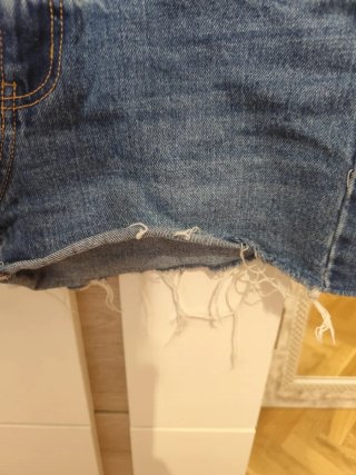Shorts vaqueros Stradivarius