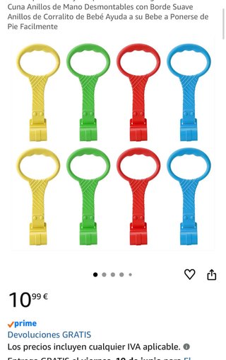 Parco giochi per bambini con maniglie