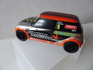 MINI COOPER SCALEXTRIC -  SWAN FLIGHT