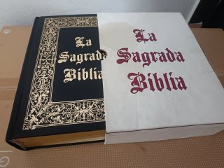Sagrada biblia oro