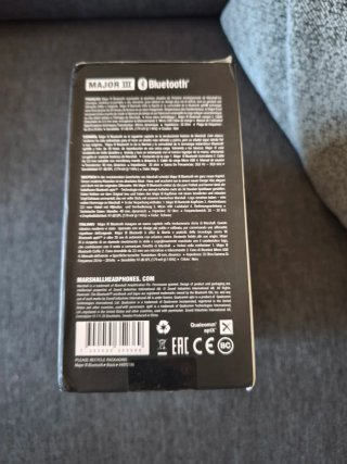 Auriculares Marshall Major III Bluetooth Negros
