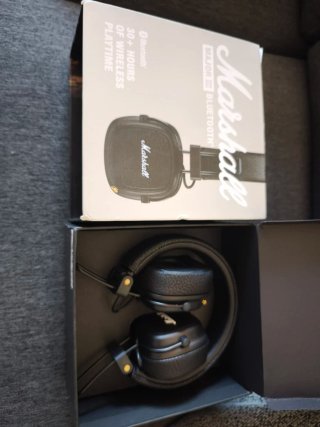 Auriculares Marshall Major III Bluetooth Negros