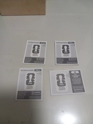 Lote cromos Mundial 2026 Panini