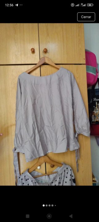 Conjunto mujer gris y negro