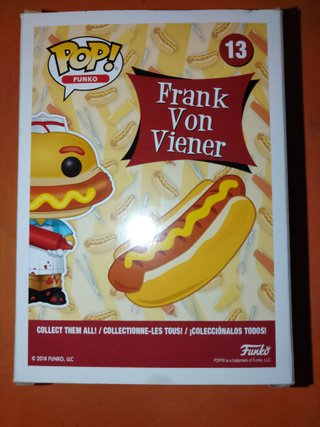 Funko Pop 13 Frank von viener limited edition