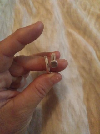 Anillo Uno de 50 Ajustable Plata