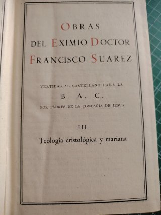 MISTERIOS DE LA VIDA DE CRISTO. V. I