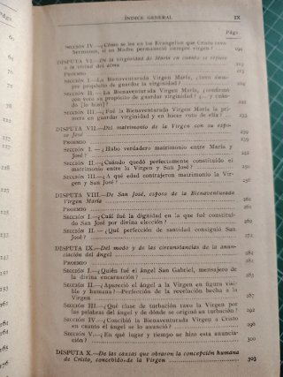 MISTERIOS DE LA VIDA DE CRISTO. V. I
