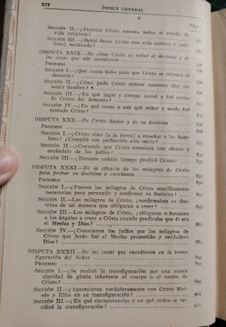 MISTERIOS DE LA VIDA DE CRISTO. V. I