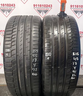 *215 45 17 Y CONTINENTAL RUEDA BUENA OPORTUNIDAD