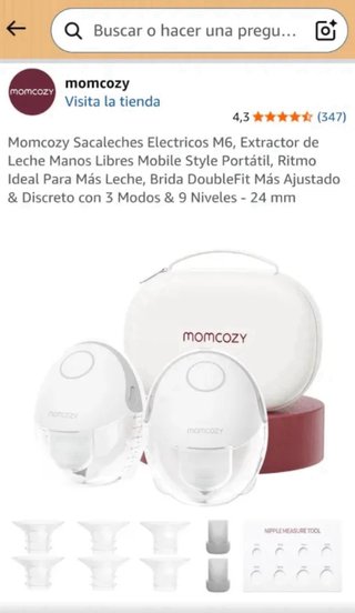 Sacaleches Momcozy M6 Mobile Style