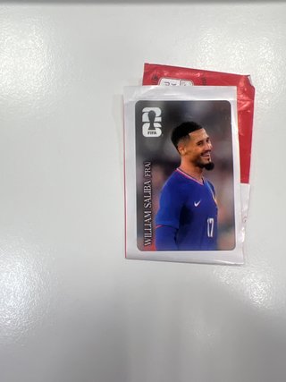 Cromo Coca-Cola Panini William Saliba