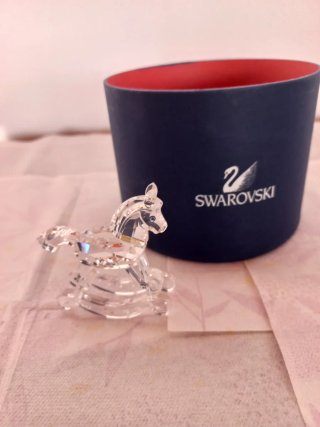 Caballito Balancín Swarovski Cristal