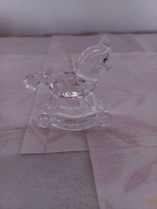 Caballito Balancín Swarovski Cristal