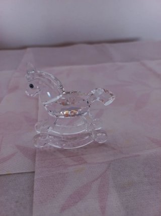 Caballito Balancín Swarovski Cristal
