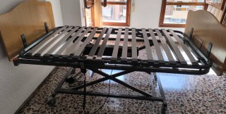 CAMA CON MOTOR GERIATRICA SE ELEVA