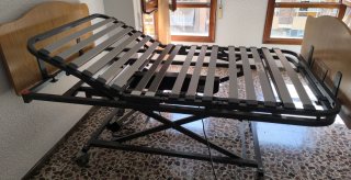 CAMA CON MOTOR GERIATRICA SE ELEVA