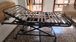 CAMA CON MOTOR GERIATRICA SE ELEVA