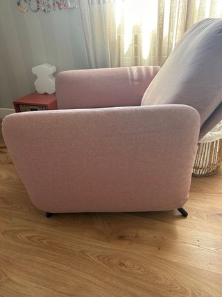 Sillón reclinable rosa IKEA