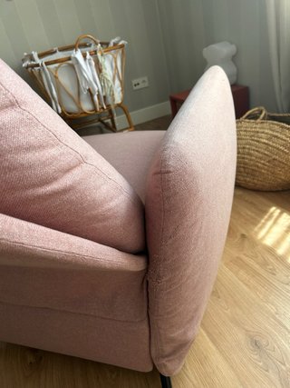 Sillón reclinable rosa IKEA