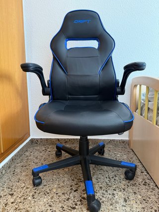 Silla Gaming Drift Negra y Azul