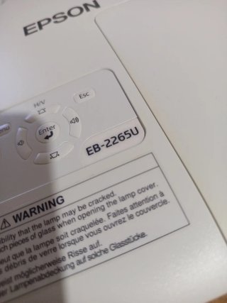 Lote 2 Proyectores Epson EB-2265U 2x5500 lumens