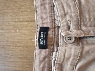 Pantalón Cargo Beige Hombre Talla L Zalando