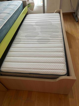 Cama nido juvenil 90x190 con 2 colchones
